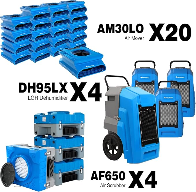 MOUNTO Water Damage Restoration Combo Package Deals - Image 2