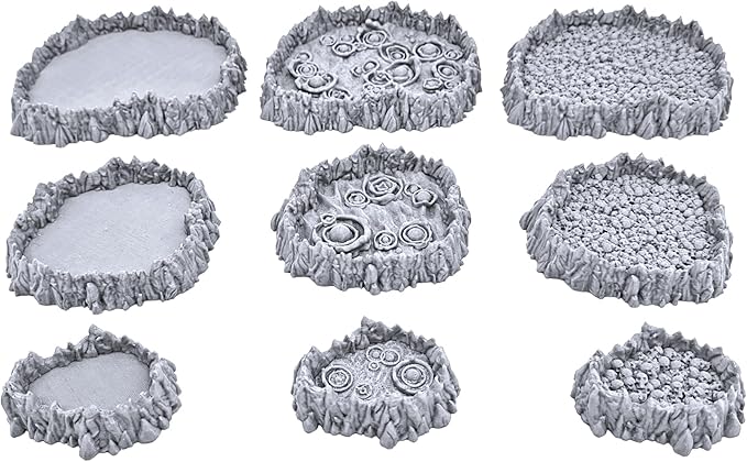 Burbling Pits Printable Scenery, 3D Printed Tabletop RPG Scenery and Wargame - Image 6