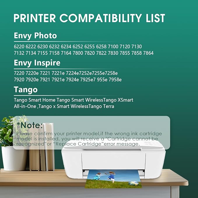 64XL Ink Cartridge for HP Ink 64 XL 64XL Black and Color Combo Pack High Yield - Image 2