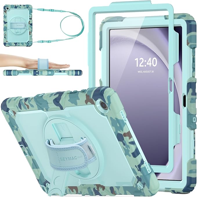 SEYMAC stock Case for Samsung Galaxy Tab A9+ Plus 11'', Full-Body Drop by SEYMACstock