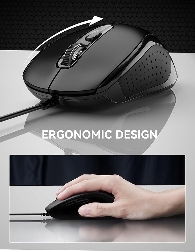 TECKNET Wired Mouse - Image 4