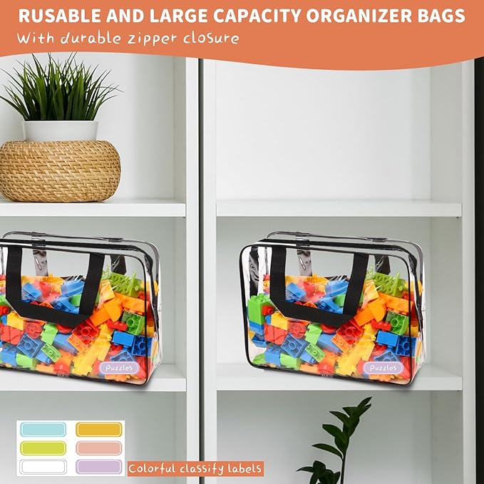 10 Packs Large Toy Storage Bags - Image 7