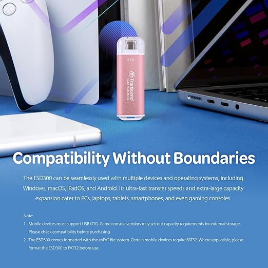 Transcend 1TB External SSD, USB 3.2 Gen2, Portable SSD - Image 9