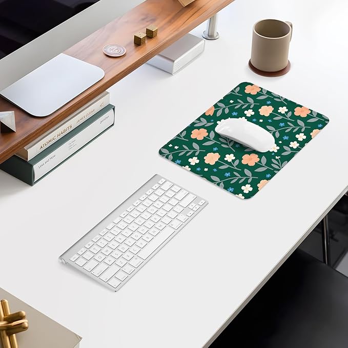 ITNRSIIET Mouse Pad Non-Slip Rubber Base Smooth Surface Stitched Edges - Image 7