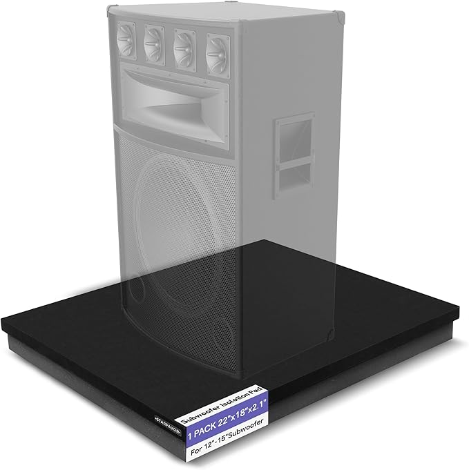 Starfavor Subwoofer Isolation Pad by Starfavor