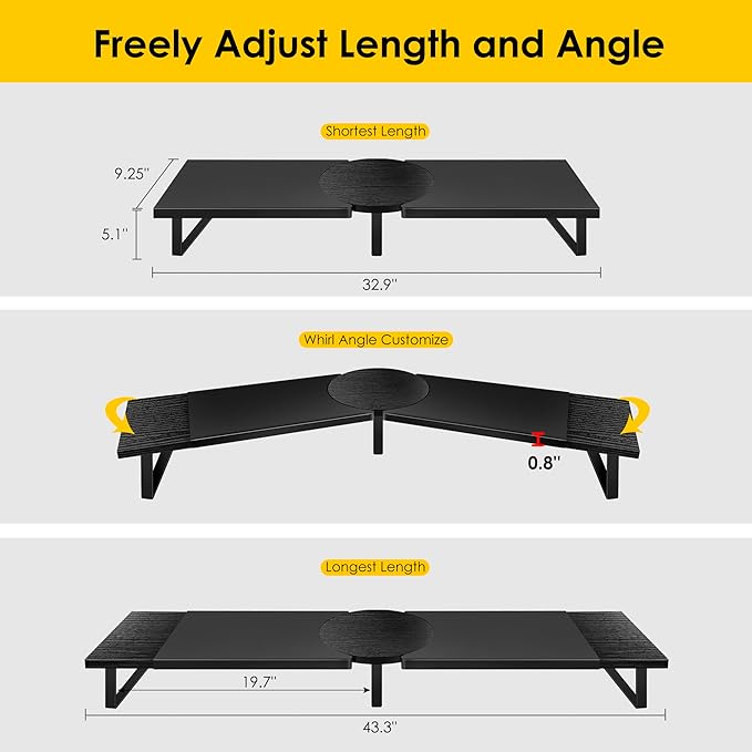 Dual-Monitor Stand for Desk - Image 3