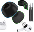 Compatible with AirPods Pro 2nd/1st Generation Silicon+Memory Foam Replacement by POHGELAN