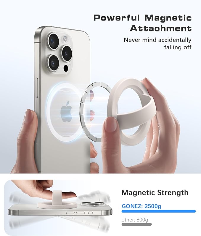 GONEZ Magnetic Phone Grip Compatible - Image 2