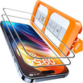 TOCOL for iPhone 15 Pro Max Screen Protector 9H Hardness Military Grade by TOCOL