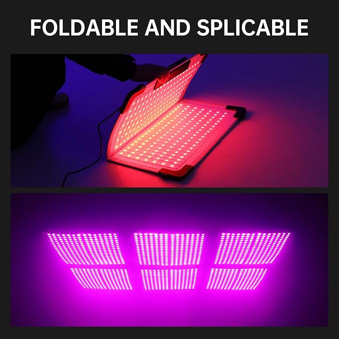 GVM 100W RGB Flexible Led Video Light, 2000K~10000K, Flexible Folding LED Panel - Image 2