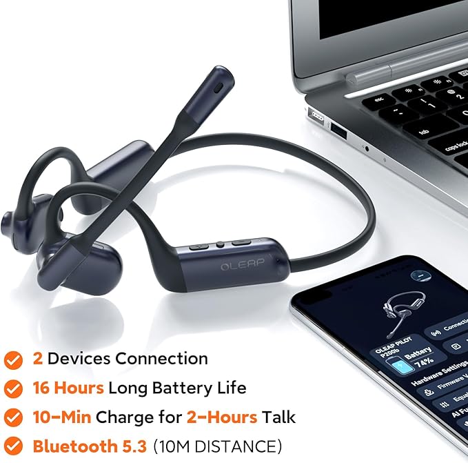 Pilot P200b Pro Wireless Headset - Image 4
