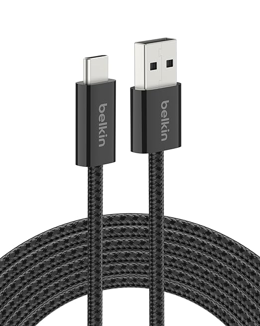 Belkin USB A to USB C Cable 2-Pack, 15W by Belkin