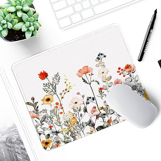 ITNRSIIET Mouse Pad with Stitched Edge Premium Textured Smooth Precise - Image 6