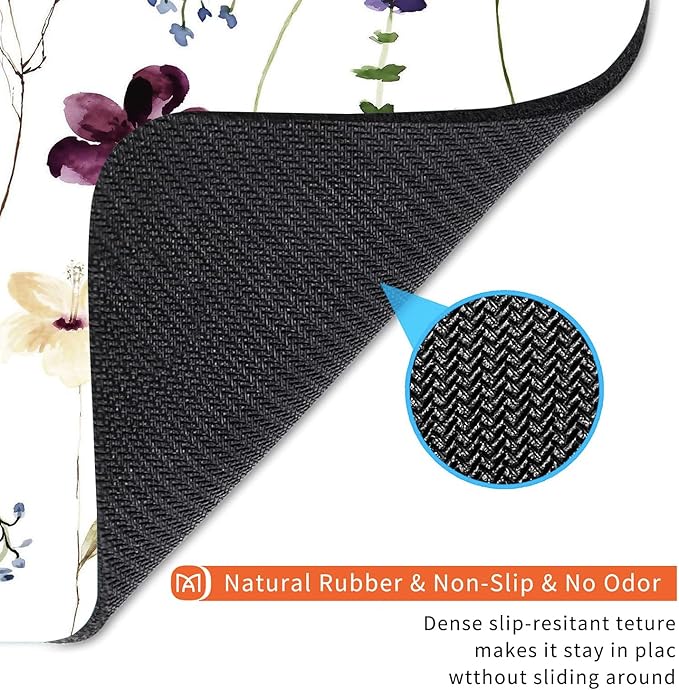 Square Mouse Pad Beautiful Flowers Plants, Personalized Premium-Textured Custom - Image 5