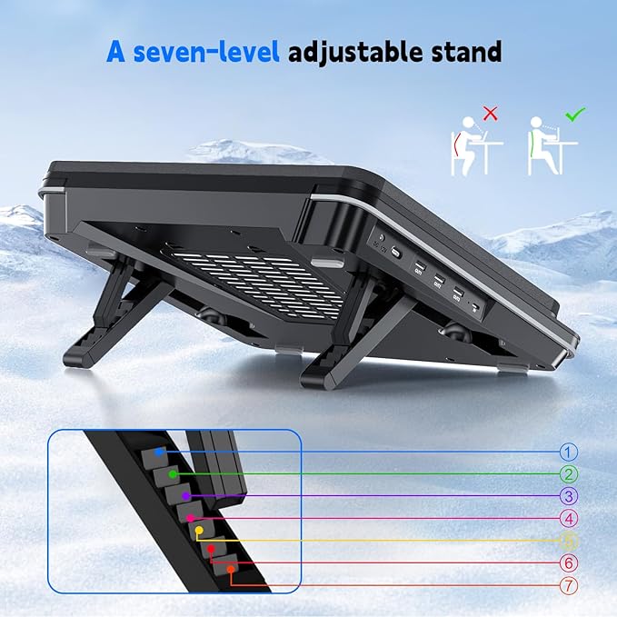 GT600 Laptop Cooling Pad Equipped - Image 7