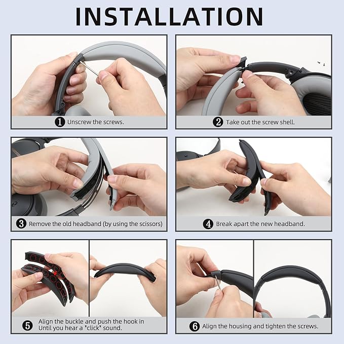 Earpads and Headband Pad Compatible - Image 7