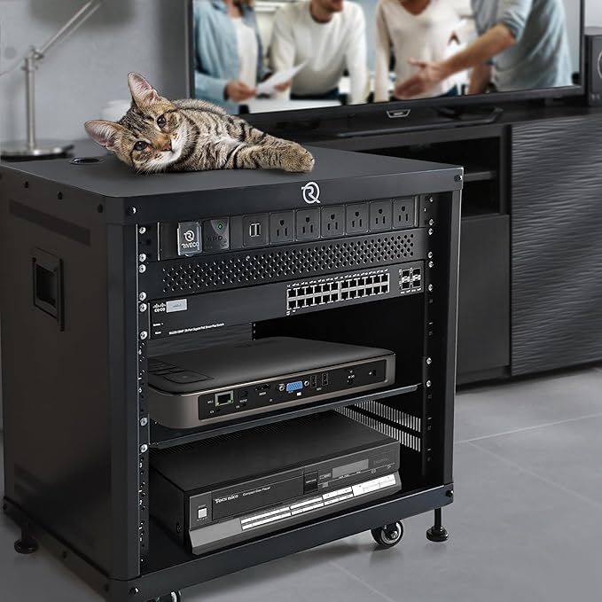 RIVECO POMU 22U Stereo & Server Rack - Image 5