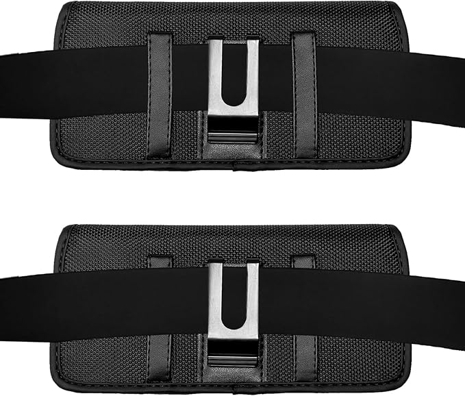 Nylon Cell Phone Holster for Cricket Vision Plus, Icon 2, Google Pixel 5a - Image 4