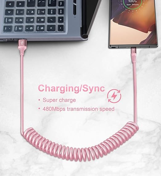 USB A to C Cable Fast Charging 3FT - Image 4