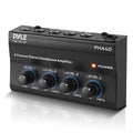 Pyle 4-Channel Portable Stereo Headphone Amplifier by PyleUSA