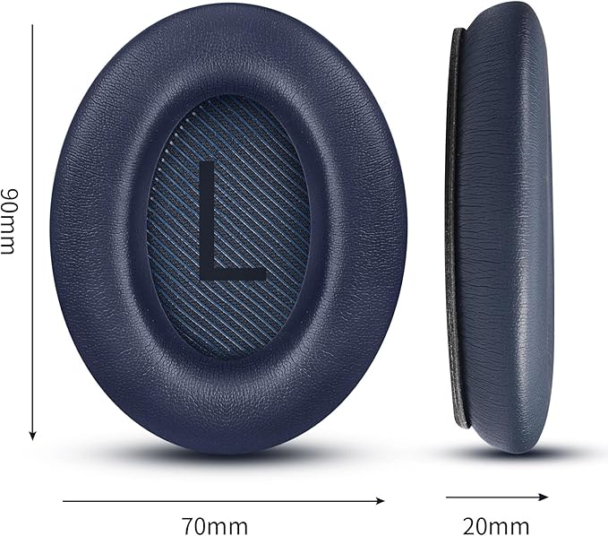Headphones Replacement Ear Pads, Protein Leather earpad Cushions - Image 3