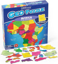 Geotoys GeoPuzzle, Africa and Middle East Shaped Jigsaw Puzzle, Map Puzzle by Geotoys