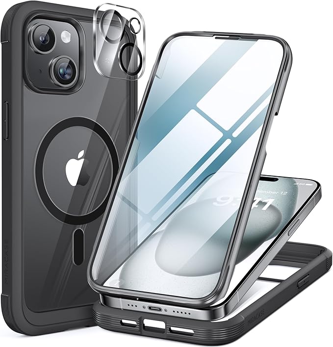 Miracase Magnetic for iPhone 15 Plus Case 6.7'' only for 15 Plus Phone Case by Miracase