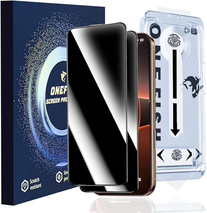 OneFish Full Edge Tempered Glass Screen Protector by OneFish