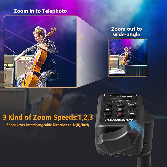 Wireless Camcorder Lanc Zoom Controller, Wired Remote Control - Image 5