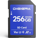 256GB LSU100 SDXC UHS-II Memory Card by DIGIERA