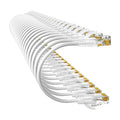 Cat6a Patch Cables 3ft Slim, Cat6 Ethernet Patch Cable Pure Copper, Flexible by 10Gsupxsel