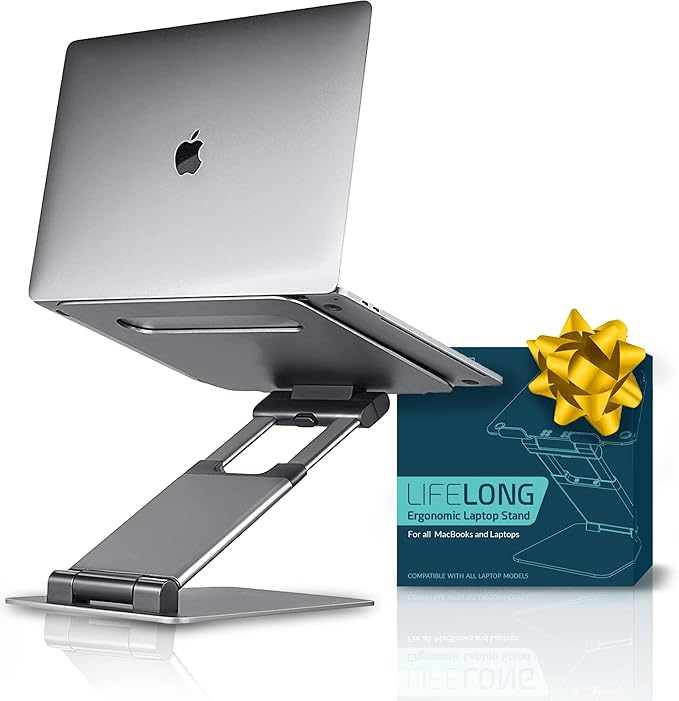 Lifelong Ergonomic Adjustable Laptop Stand by LIFELONG
