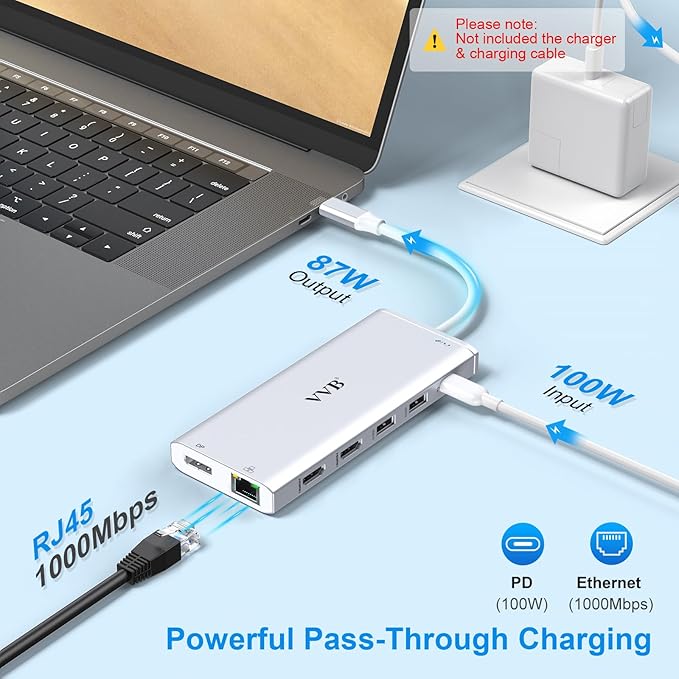 USB C Docking Station Dual Monitor - Image 6