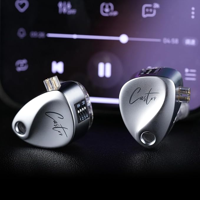 KZ Castor in-Ear Monitor Dual-Dynamic Drivers Headphones - Image 7