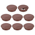 uxcell 8 Pcs 60mm Desk Grommet, Plastic Cable Hole Cover, Wire Cord Cable by uxcell