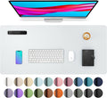 Aothia Leather Desk Pad Protector, Office Mat, Large Mouse Pad, Non-Slip PU by Aothia