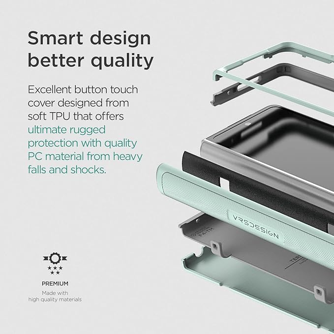 VRS DESIGN Terra Guard Modern for Galaxy Z Fold 4 5G, Premium Modern Neat Style - Image 7