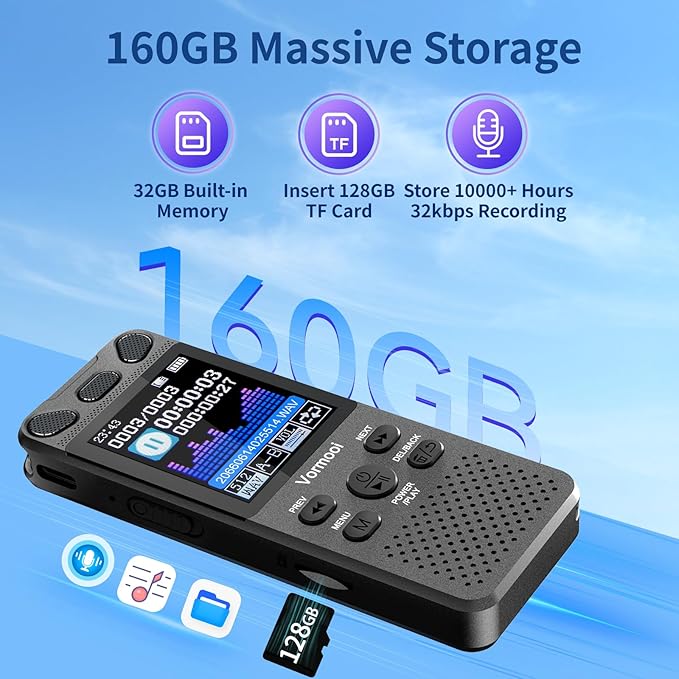 160GB Digital Voice Recorder - Image 2