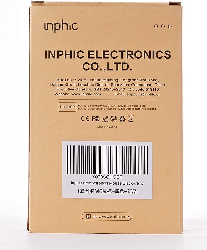 INPHIC Wireless Mouse Rechargeable, Upgraded Visible Battery, 2400 DPI - Image 10