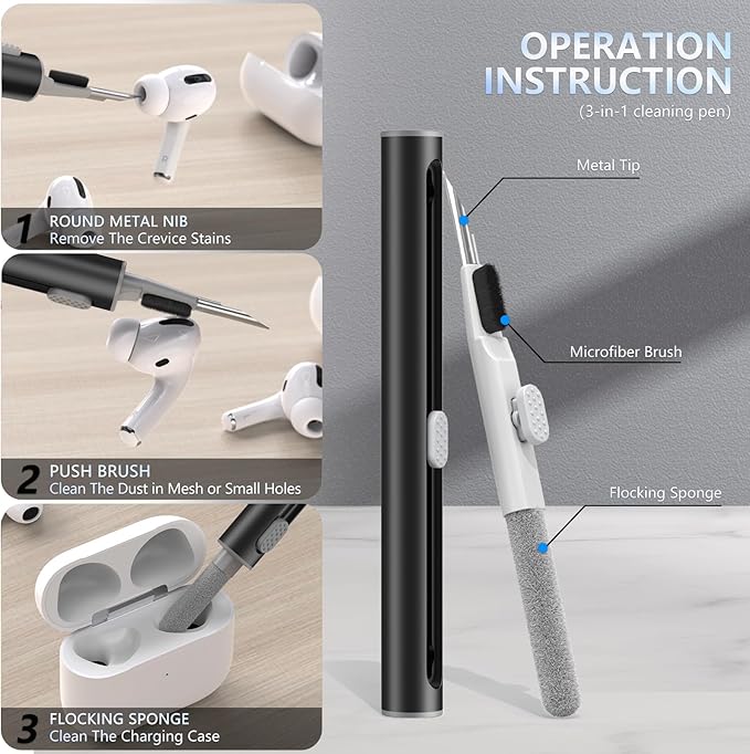 Compatible with AirPods Pro 2nd/1st Generation Memory Foam Replacement Ear Tips - Image 7
