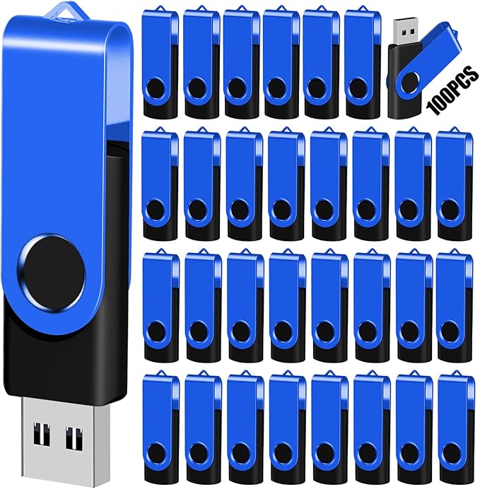 EASTBULL Flash Drive Bulk 2GB USB 100 Pack by EASTBULL