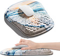 Mouse Pad with Wrist Rest, Ergonomic Mousepads with Wrist Support, Soft Lycra by Unknown