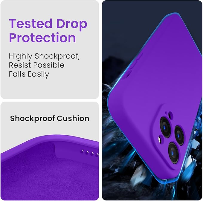 FireNova Designed for iPhone 13 Pro Max Case, Silicone Phone Case with - Image 4