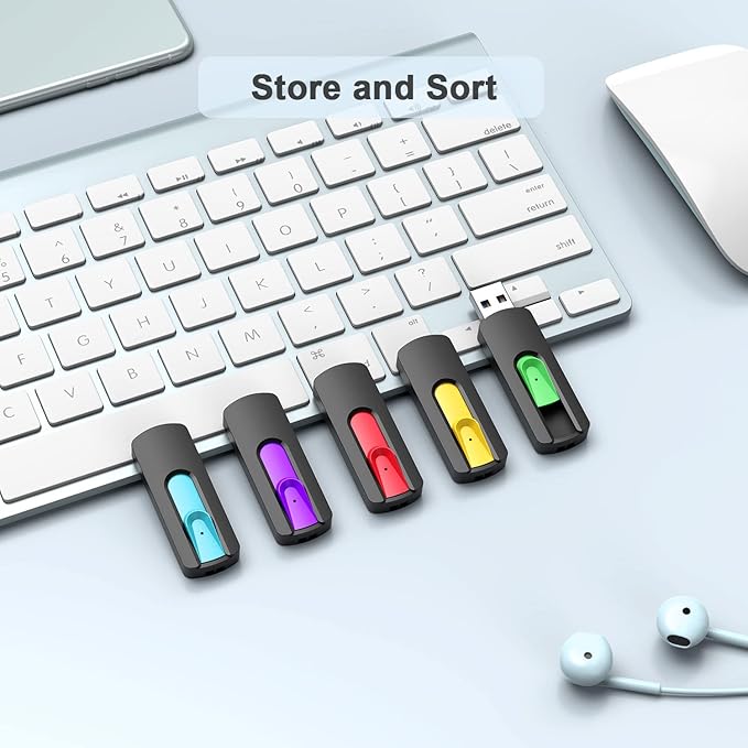 Aiibe 5 Pack 128GB Flash Drive 3.0, Upgraded 130MB/s USB 3.0 Flash Drive - Image 7