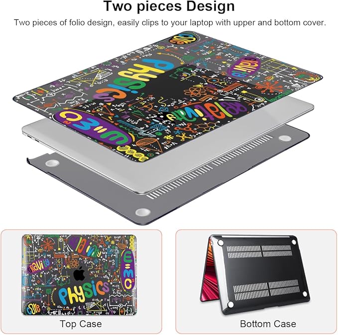 Compatible with MacBook Air 13 inch Case M1 A2337 A2179 A1932 2021 2020 2019 - Image 4