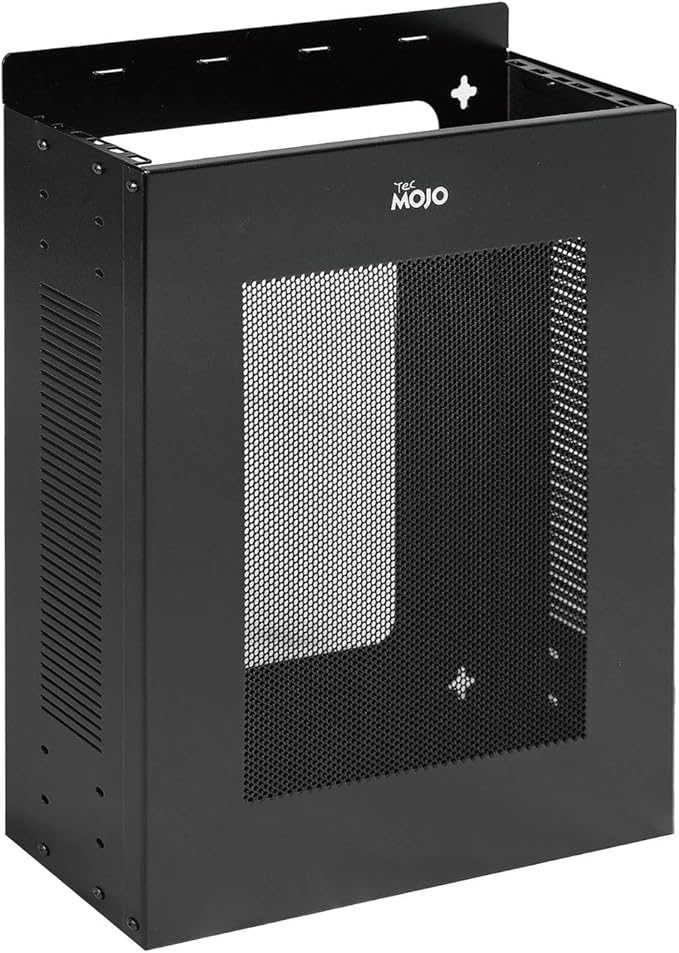 Tecmojo 2U Vertical/Horizontal Wall Mountable Server Rack, by Tecmojo
