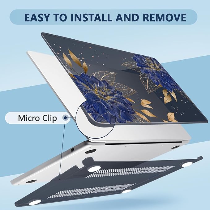 Compatible with MacBook Air 15 inch Case, M4 A3241/M3 A3114/M2 A2941, Hard Shell - Image 3