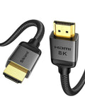 Silkland 1FT Short 10K 8K HDMI 2.1 Cable, Ultra High Speed HDMI Cable 48Gbps by Silkland