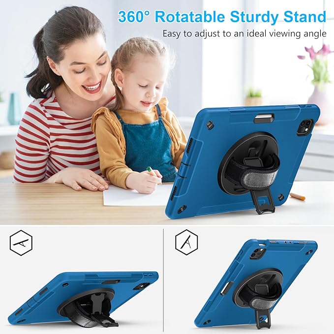 Case for iPad Pro 11 Inch 2022/2021/ 2020/2018: Cover for iPad 11 Inch 4th/ - Image 3