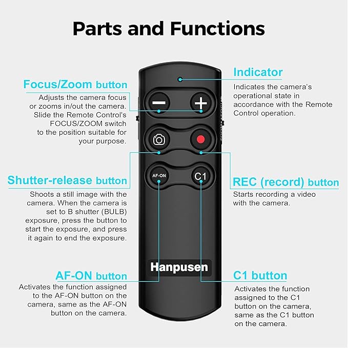 Wireless Shutter Release Camera Remote Control - Image 6